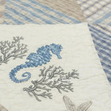 Donna Sharp Coastal Star Cotton Throw