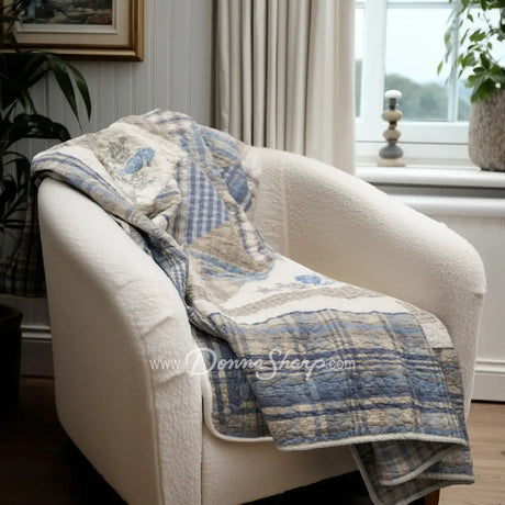 Donna Sharp Coastal Star Cotton Throw