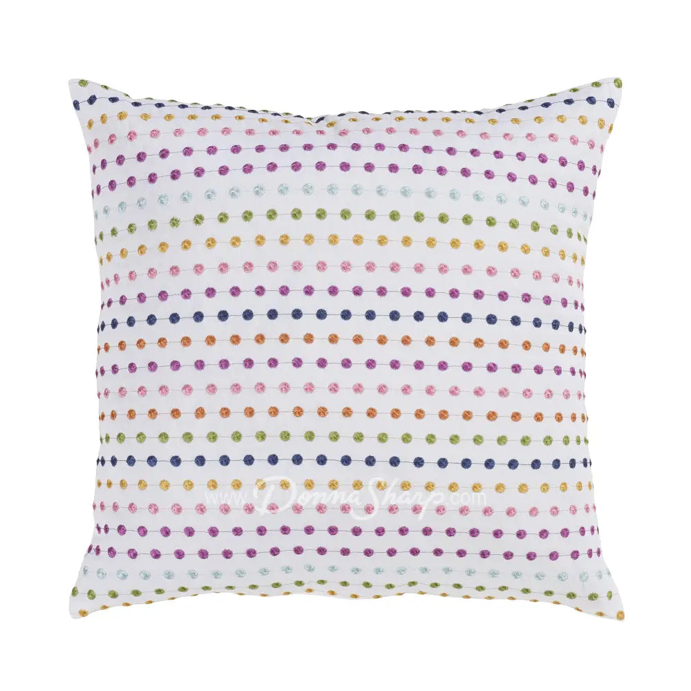 Donna Sharp Colorful Dots Dec Pillows Bedding