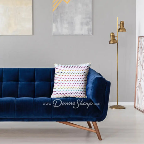 Dec Pillow Colorful Dots Bedding