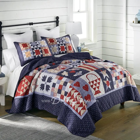 Donna Sharp County Fair 3pc Quilt Set from Your Lifestyle New