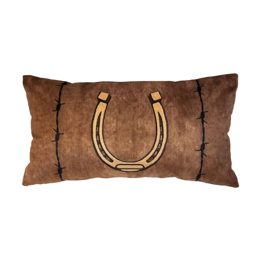 Donna Sharp Cowboy Cotton Pillow - Thumbnail 2