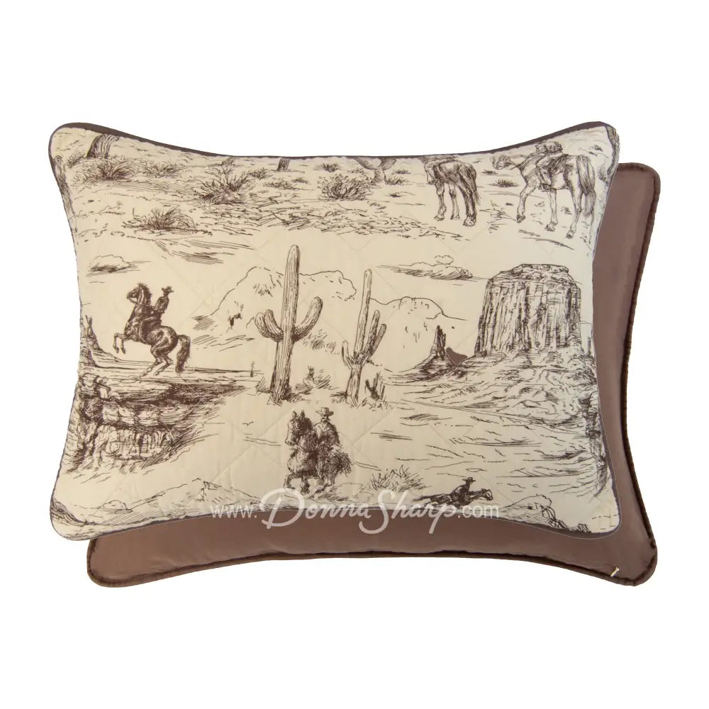 Donna Sharp Cowboy Cotton Quilt Set Bedding