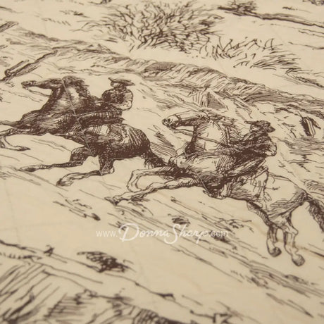 Donna Sharp Cowboy Cotton Quilt Set Bedding