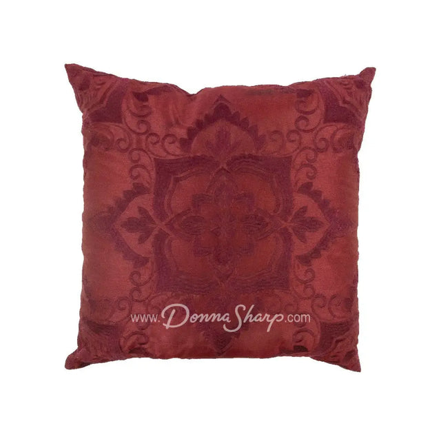 Dec Pillow (Red) Spice Postage Stamp The Ultra Comfort Collection Bedding
