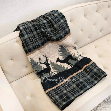 Donna Sharp Deer Walk Throw