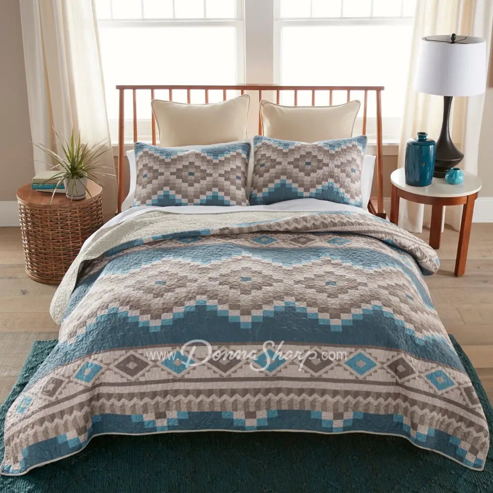 Donna Sharp Desert Point 3Pc Bedding Set