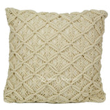 Donna Sharp Driftwood Cotton Quilt Collection - Crochet Pillow - New