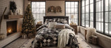 Donna Sharp Driftwood Cotton Quilt Set New