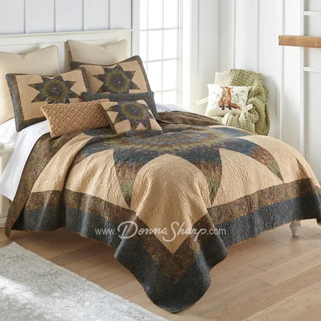 Donna Sharp Forest Star Cotton Quilted Bedding Bedding