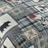 Donna Sharp Forest Symbols Quilted Bedding Set