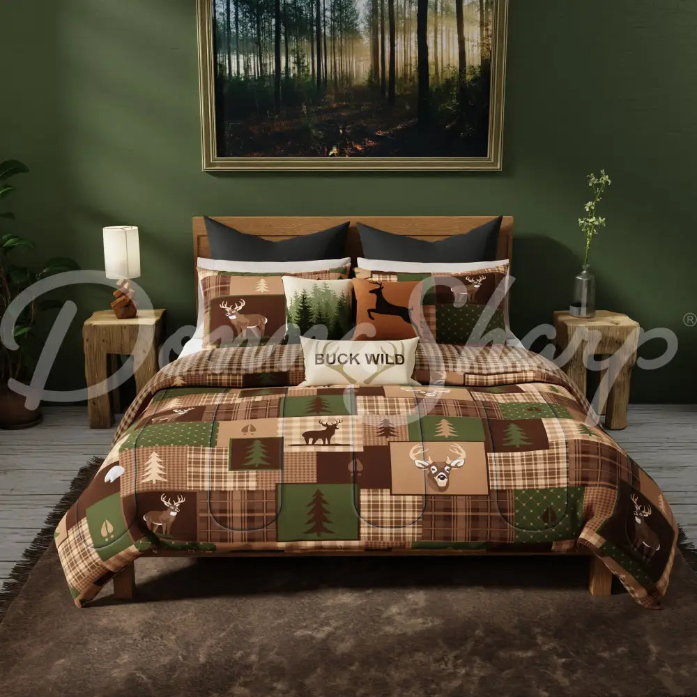 Donna Sharp Green Forest Comforter Set Bedding