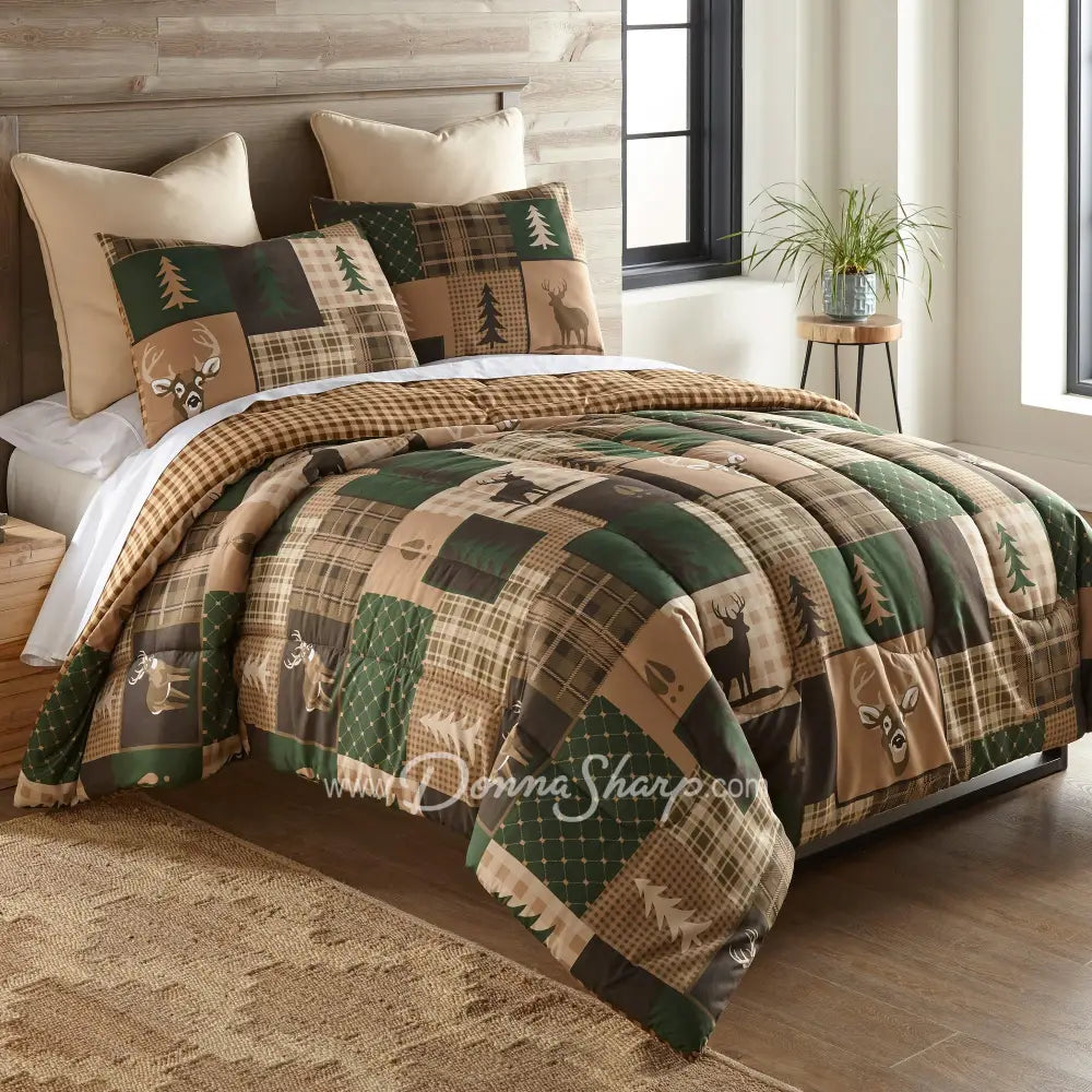 Donna Sharp Green Forest Comforter Set Bedding