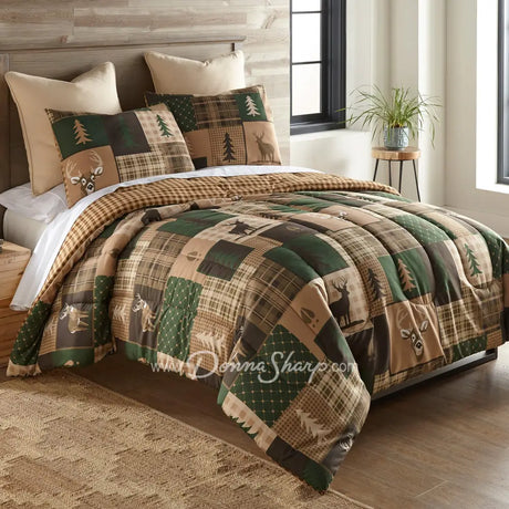 Donna Sharp Green Forest Comforter Set Bedding
