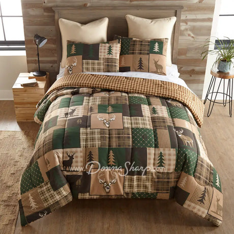 Donna Sharp Green Forest Comforter Set Bedding