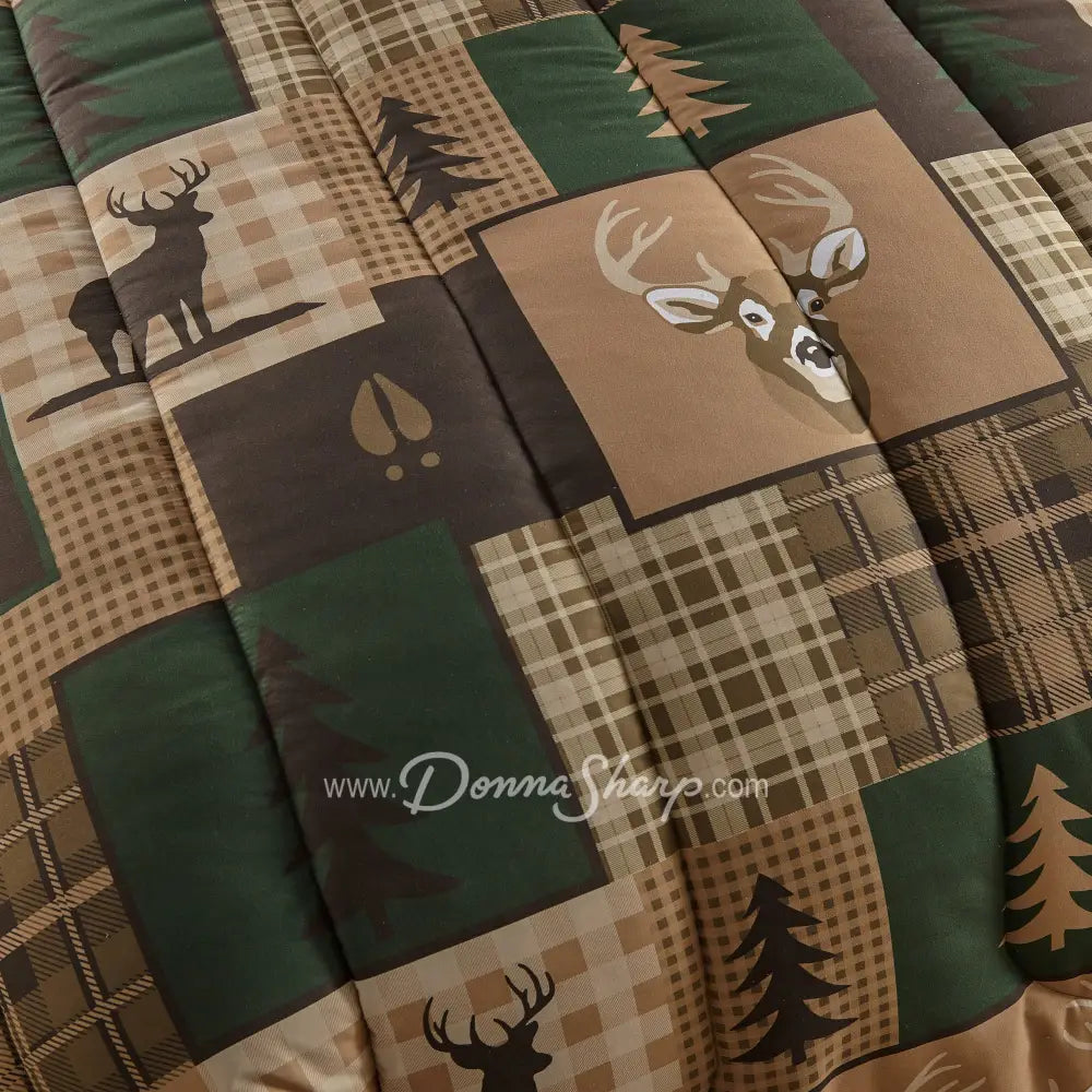 Donna Sharp Green Forest Comforter Set Bedding
