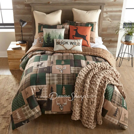 Donna Sharp Green Forest Comforter Set Bedding