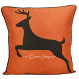 Donna Sharp Green Forest Deer Decorative Pillow - Brands