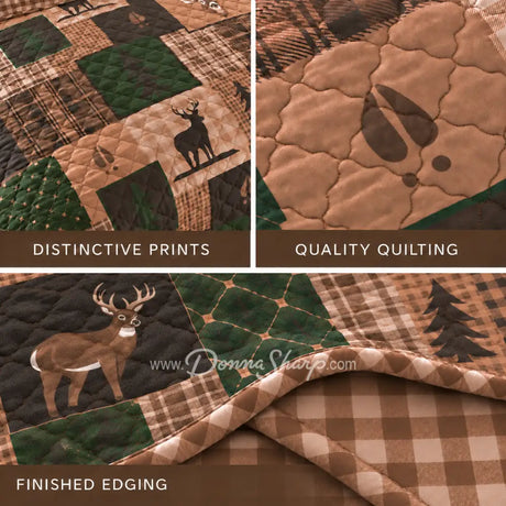 Donna Sharp Green Forest Quilt Collection - Brands