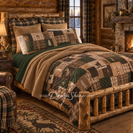 Donna Sharp Green Forest Quilt Collection - Brands