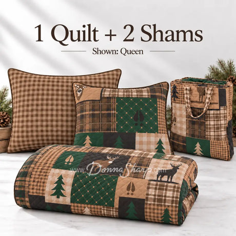 Donna Sharp Green Forest Quilt Collection - Brands