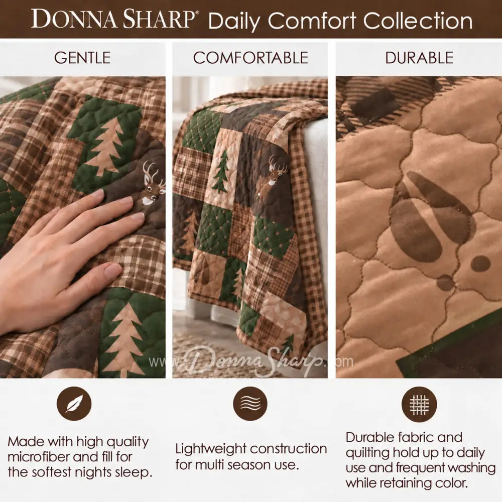 Donna Sharp Green Forest Quilt Collection - Brands