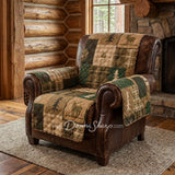 Donna Sharp Green Forest Sofa Cover (Chair) - Sofa Cover