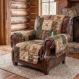 Donna Sharp Green Forest Sofa Cover (Chair) - Sofa Cover
