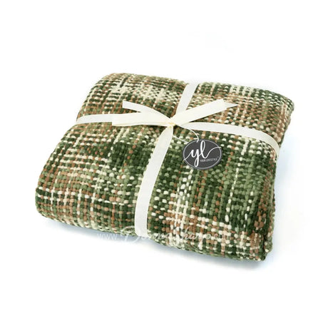 Throw Heritage Woven (Field Greens) Bedding