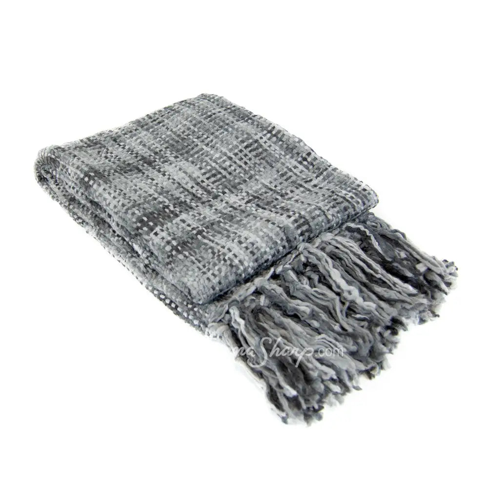 Throw, Heritage Woven (Grey)