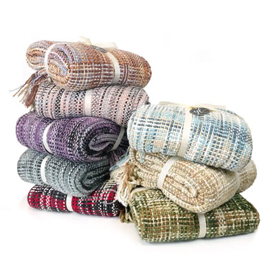 Heritage Woven Throw Blanket by Donna Sharp New