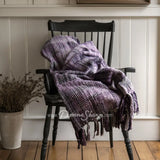 Donna Sharp Heritage Woven Throw (Purple) New