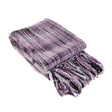 Heritage Woven Throw Blanket by Donna Sharp Purple New