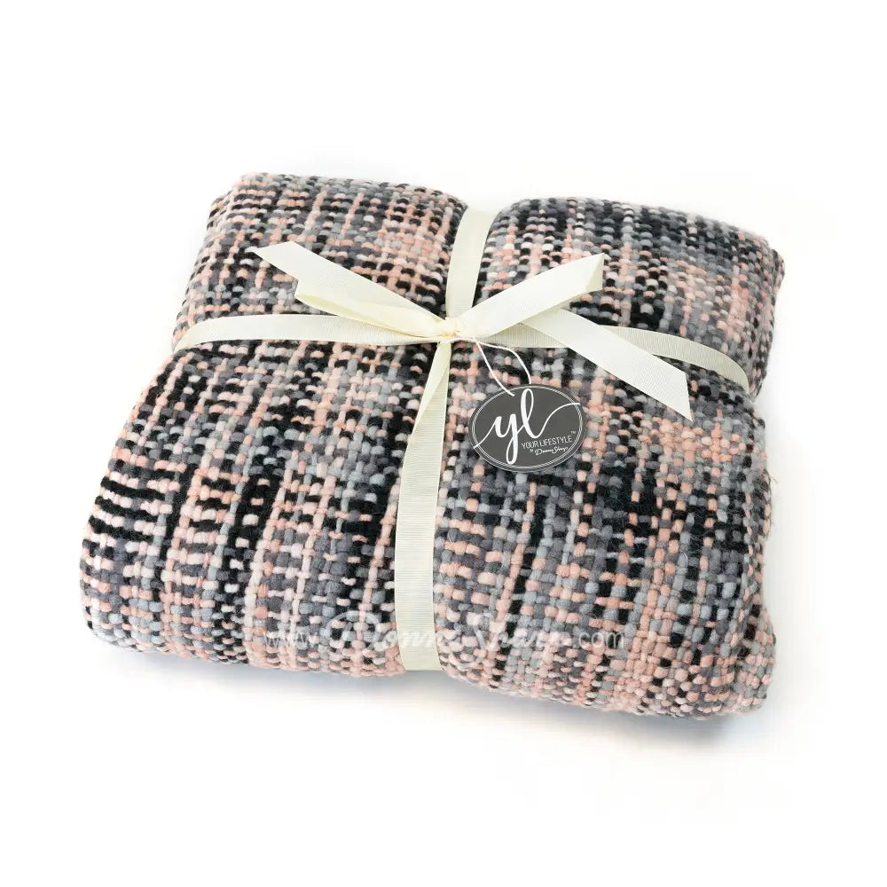 Throw Heritage Woven (Salmon) New