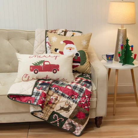 Donna Sharp Holiday Dream Throw Bedding