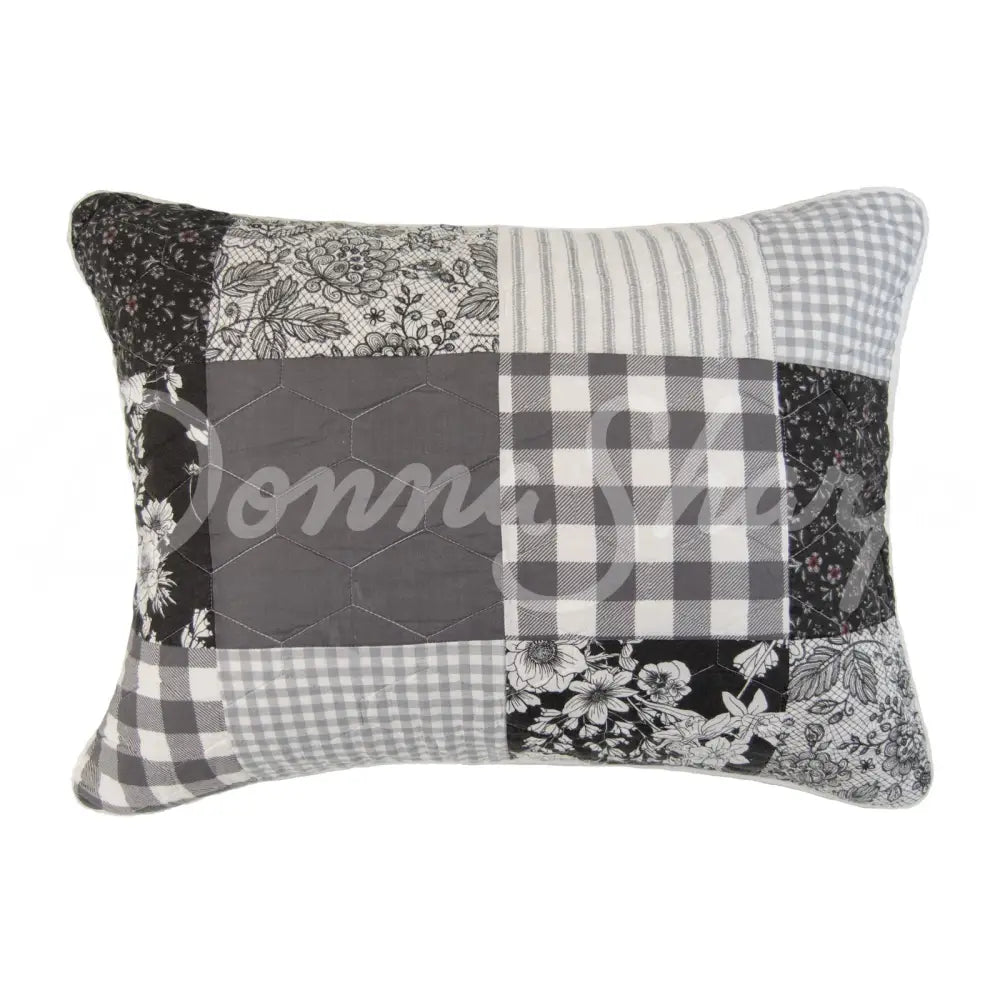 Donna Sharp Indiana Farmhouse 3Pc Cotton Quilt Set Bedding