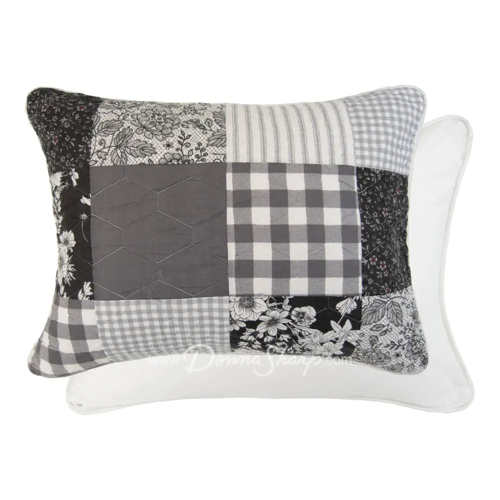 Donna Sharp Indiana Farmhouse 3pc Cotton Quilt Set Bedding