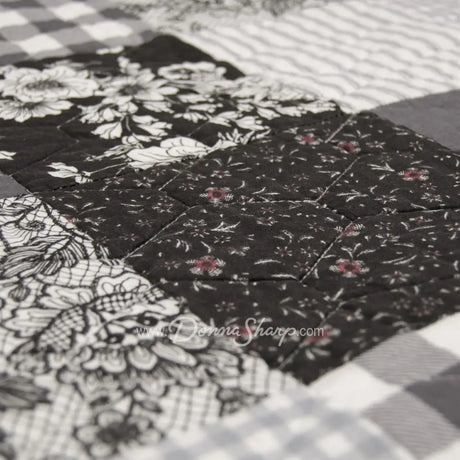 Donna Sharp Indiana Farmhouse 3Pc Cotton Quilt Set Bedding