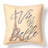 Dec Pillow La Vie Est Belle Bedding
