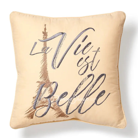 Dec Pillow La Vie Est Belle Bedding