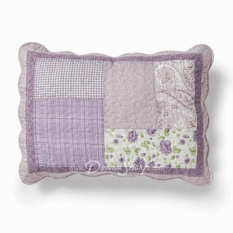 Lavender Rose Cotton Quilted Bedding