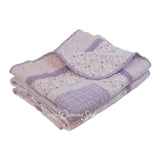 Lavender Rose Cotton Quilted Bedding