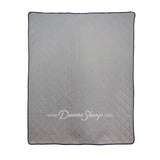 Donna Sharp Log Cabin Star Pieced Cotton Quilted Bedding Set New