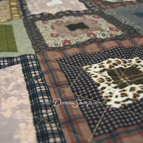 Donna Sharp Looking Up 3PC Quilted Bedding Set