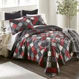 Donna Sharp Lumberjack Cotton Pieced Quilt Set Bedding