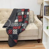 Donna Sharp Lumberjack Cotton Pieced Quilt Set Bedding