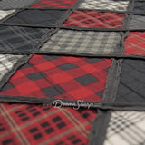 Donna Sharp Lumberjack Cotton Pieced Quilt Set Bedding