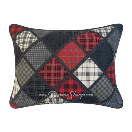 Donna Sharp Lumberjack Cotton Pieced Quilt Set Bedding