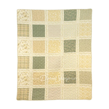 Donna Sharp Meadow Cotton Patchwork Lap Quilt