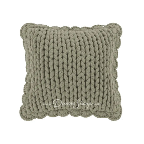 Donna Sharp Meadow Cotton Patchwork Quilt Collection - Knit Pillow